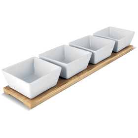 LAMART Lamart Lt9020 Serv.Misky 4ks 38x9 Bamboo 1ks