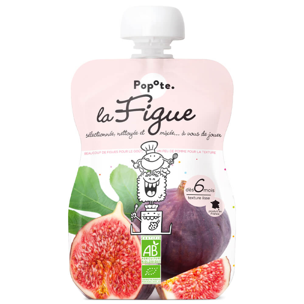 Popote Popote Kapsička figa 120 g, 8+