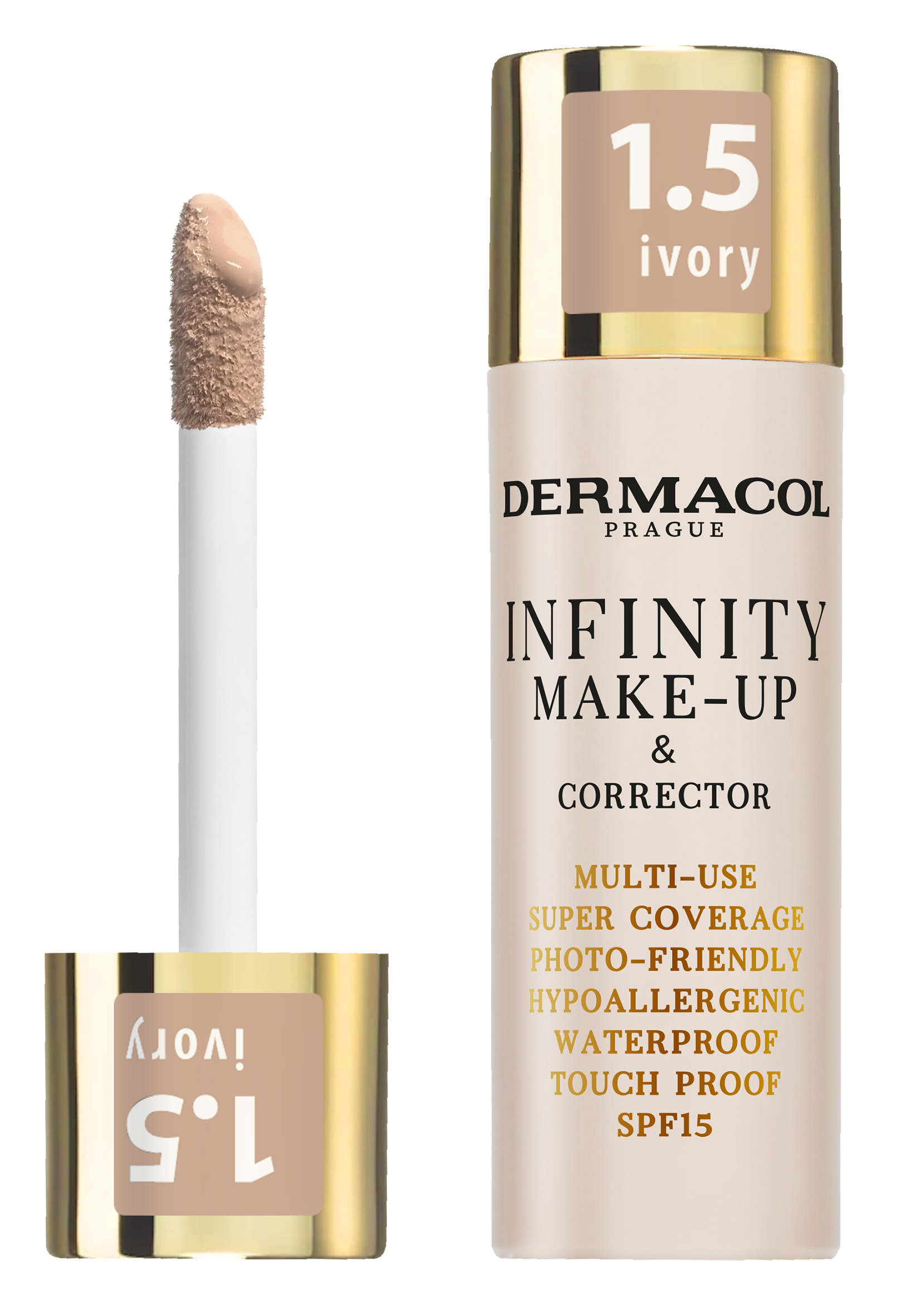 Dermacol Dermacol Infinity Make-up a corrector č.1.5 Ivory