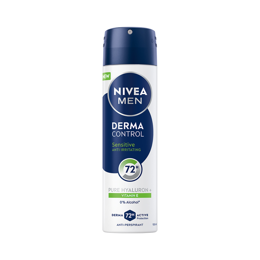 Nivea Nivea Men Sprej antiperspirant Derma Control Sensitive