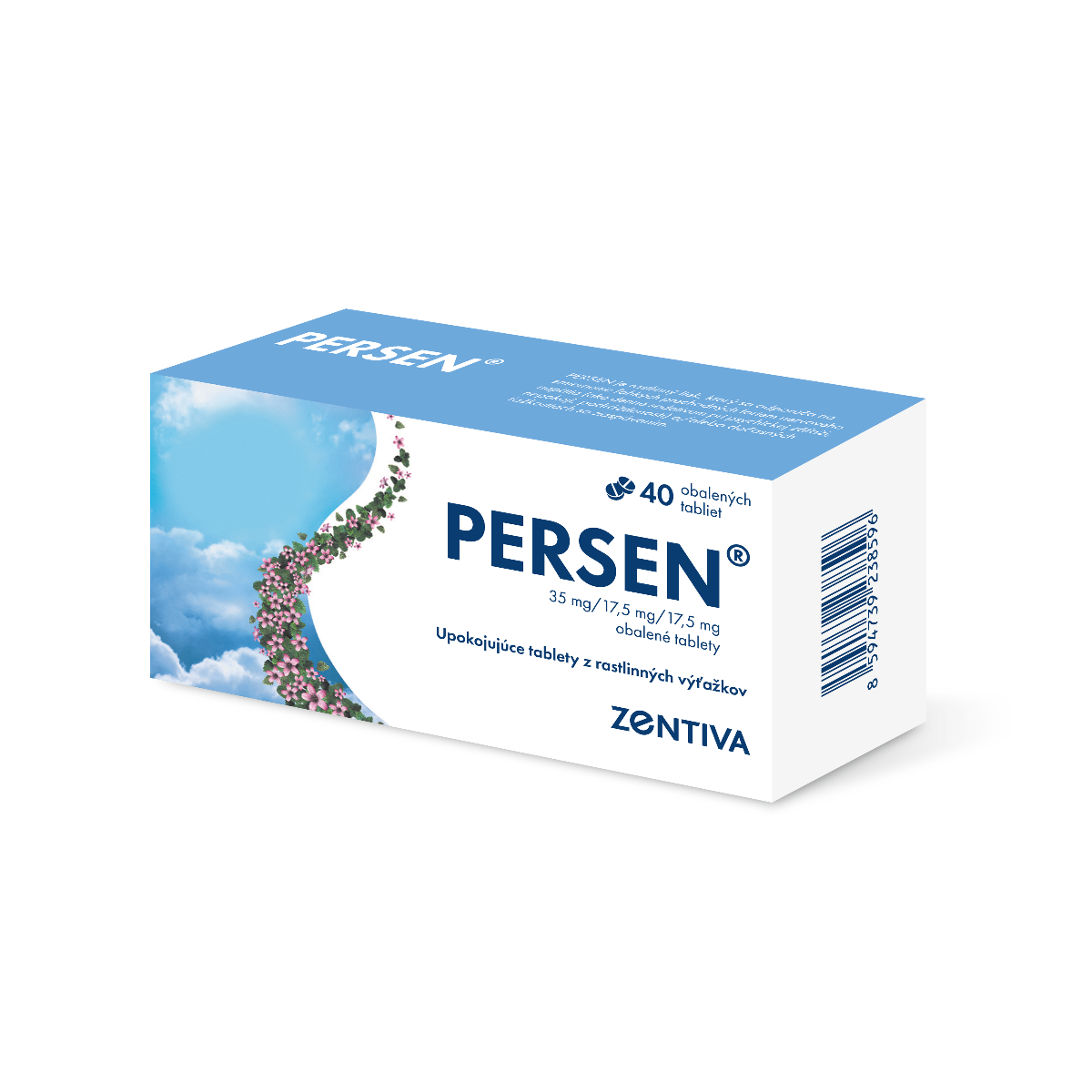 Persen tablety pri strese a nespavosti – 40 ks