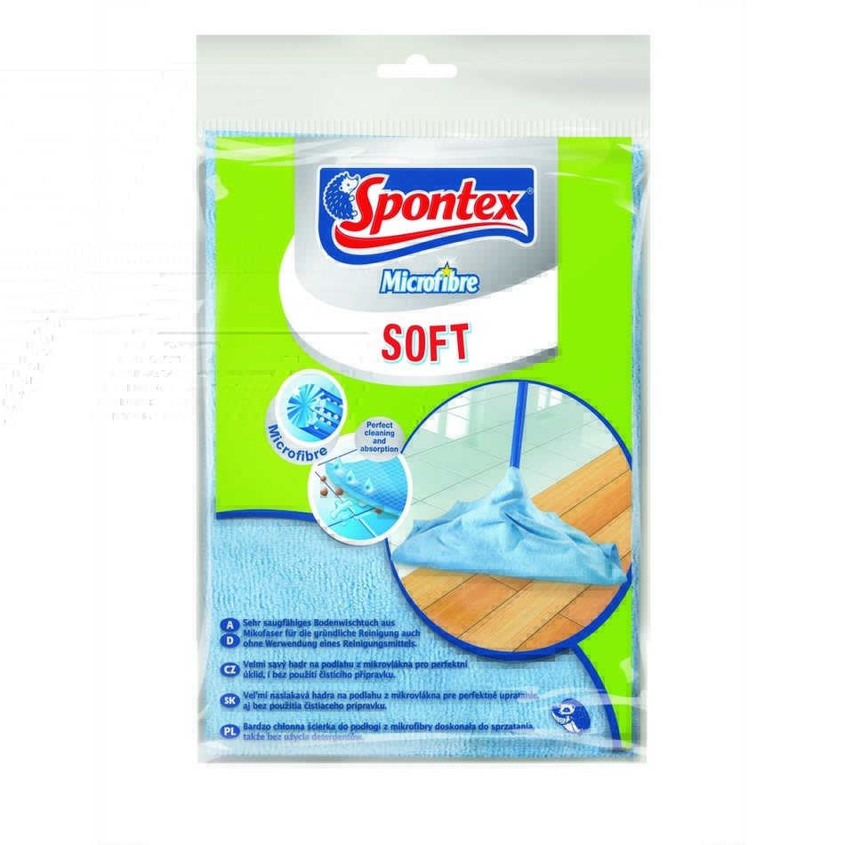 Spontex Spontex Soft hadra na podlahu z mikrovlákna 50x60 cm