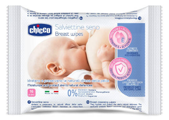 Chicco Chicco Obrúsky čistiace na prsia