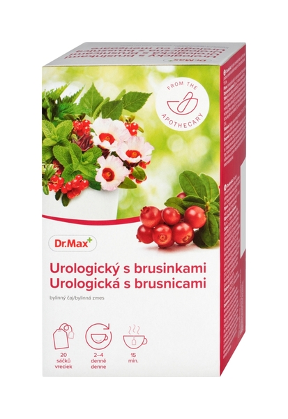 Dr. Max Dr. Max Čaj urologický s brusnicami