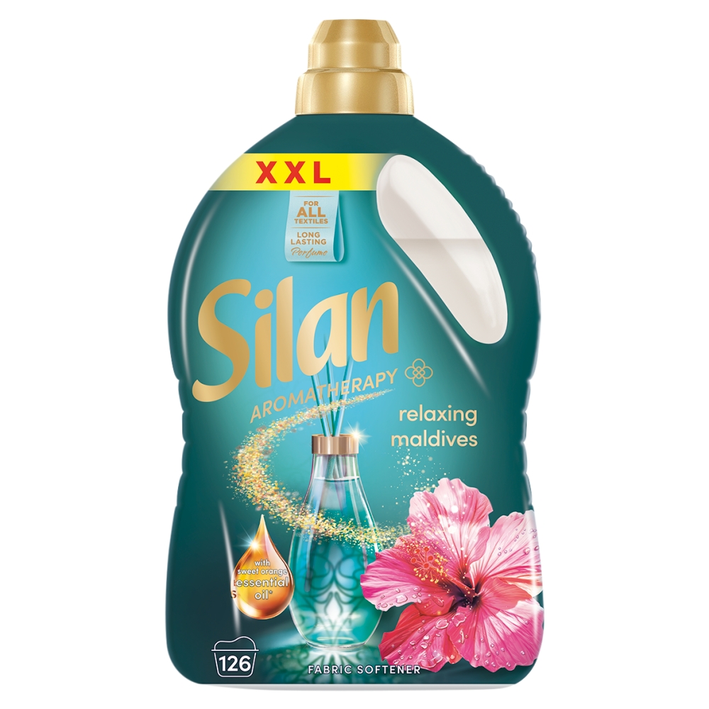 Silan Aromatherapy Relaxing Maldives koncentrovaná aviváž do práčky 126 praní