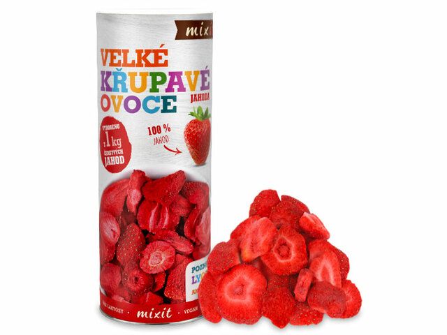MIXIT Mixit Veľká Chrumkavá Jahoda 100g