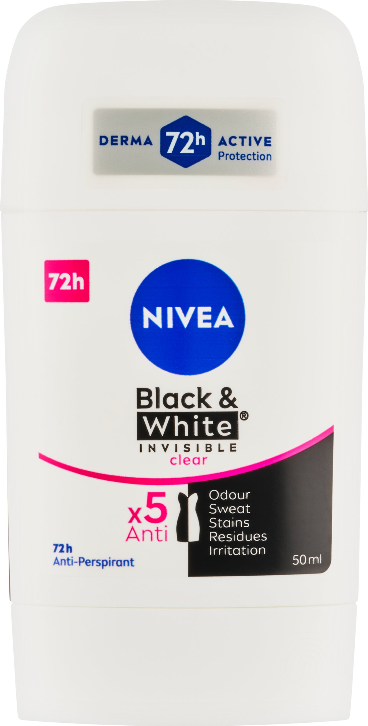 Nivea Nivea Tuhý antiperspirant B&W Invisible Clear