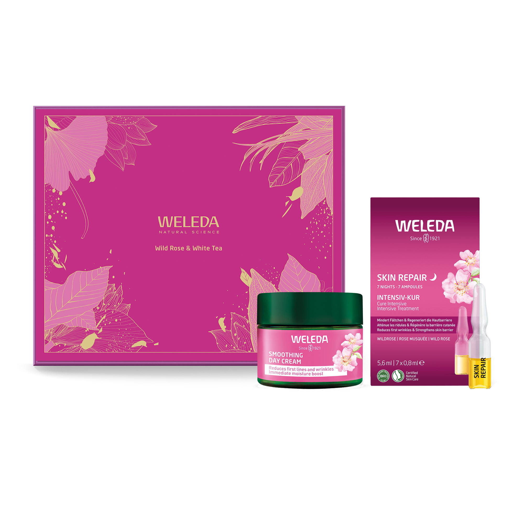 Weleda Brightening Face Care Wild Rose & White Tea Duo