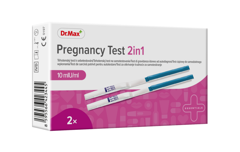 Dr. Max Dr. Max Pregnancy Test 2in1