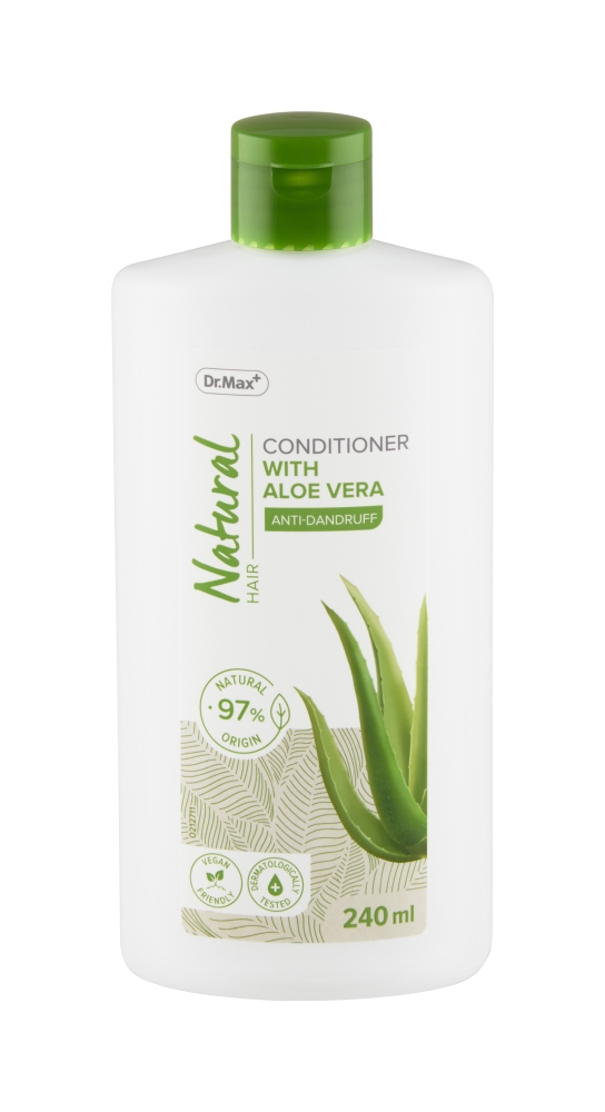 Dr. Max Vlasový kondicionér proti lupinám Dr. Max Natural, 240 ml