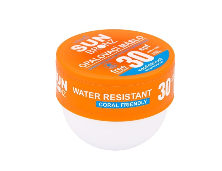 VIVACO Vivaco sun bronz opaľovacie maslo SPF 30 bez octocrylenu coral friendly
