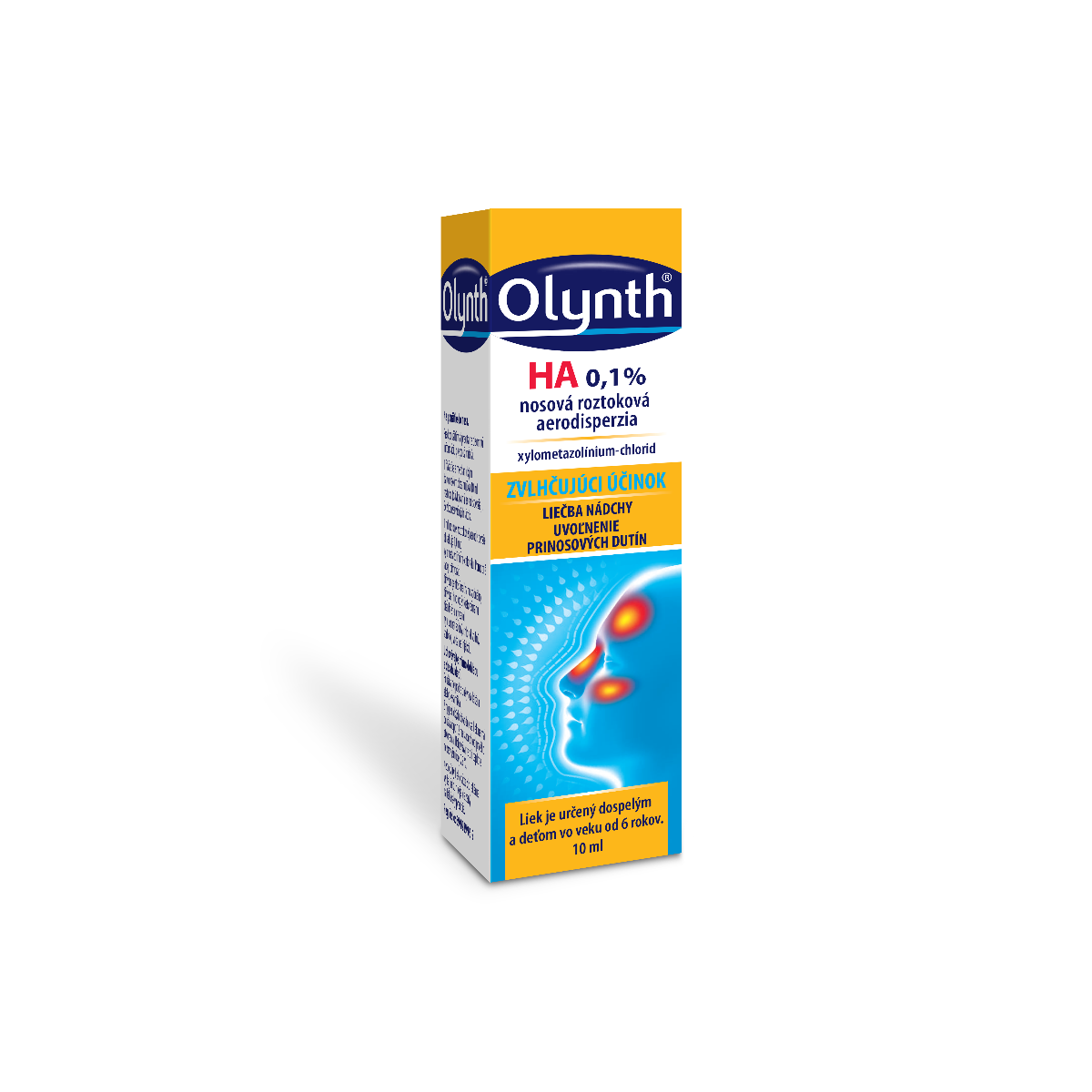 Olynth Olynth HA 0,1% nosový sprej pri upchatom nose – 10 ml