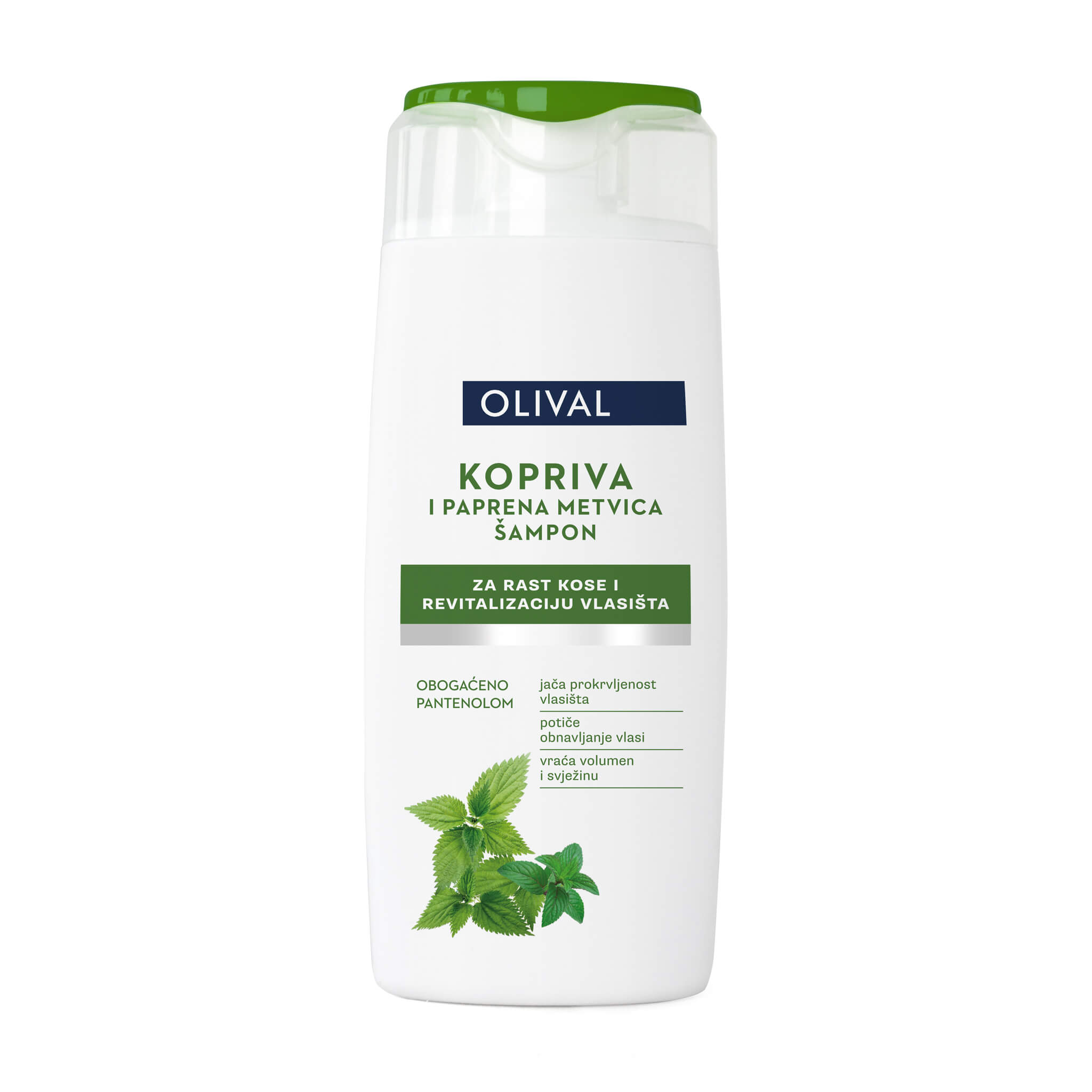 Olival Olival Žihľavovo-mätový šampón na vlasy