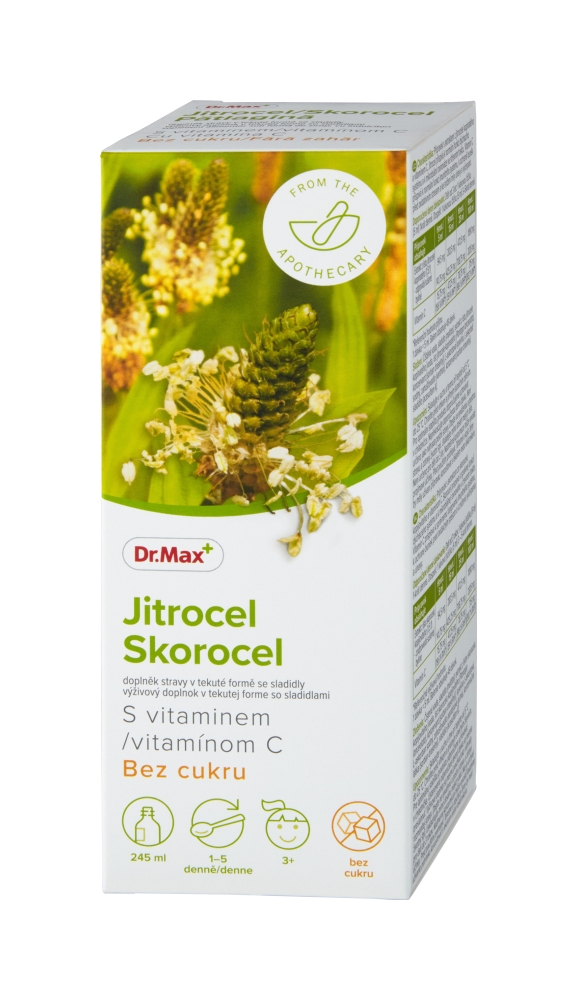 Dr. Max Skoroceľový sirup s vitamínom C, Dr. Max, 245 ml