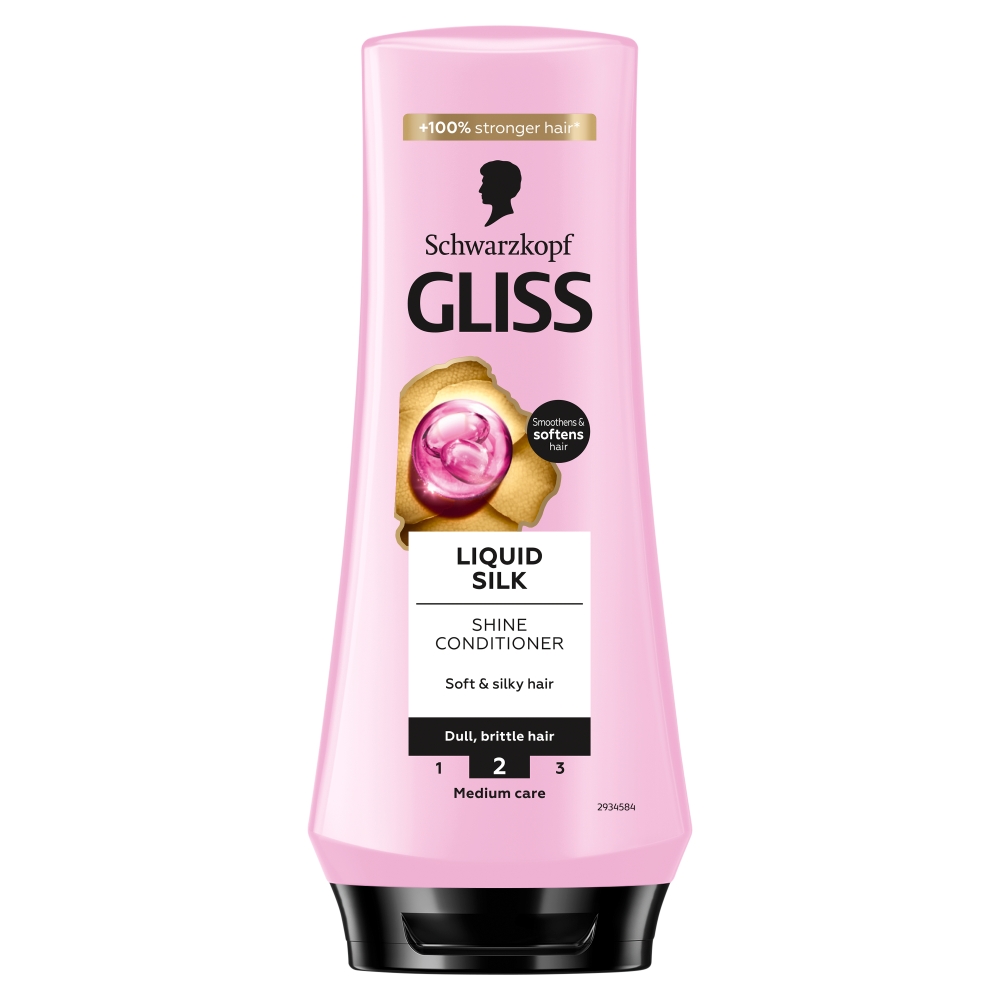 Gliss Schwarzkopf Gliss Liquid Silk regeneračný kondicionér na vlasy