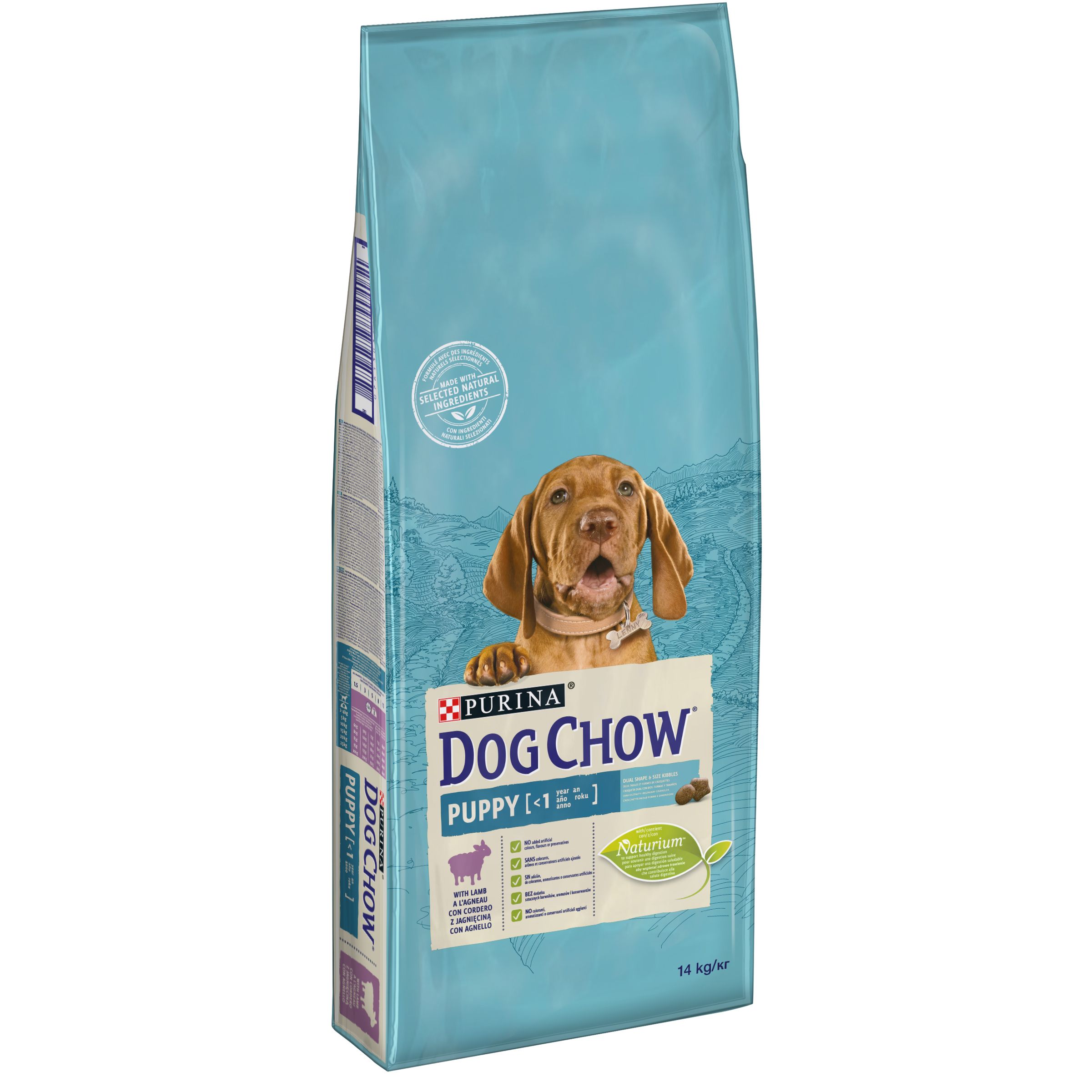 DOG CHOW Dog chow puppy jahňacie 14kg