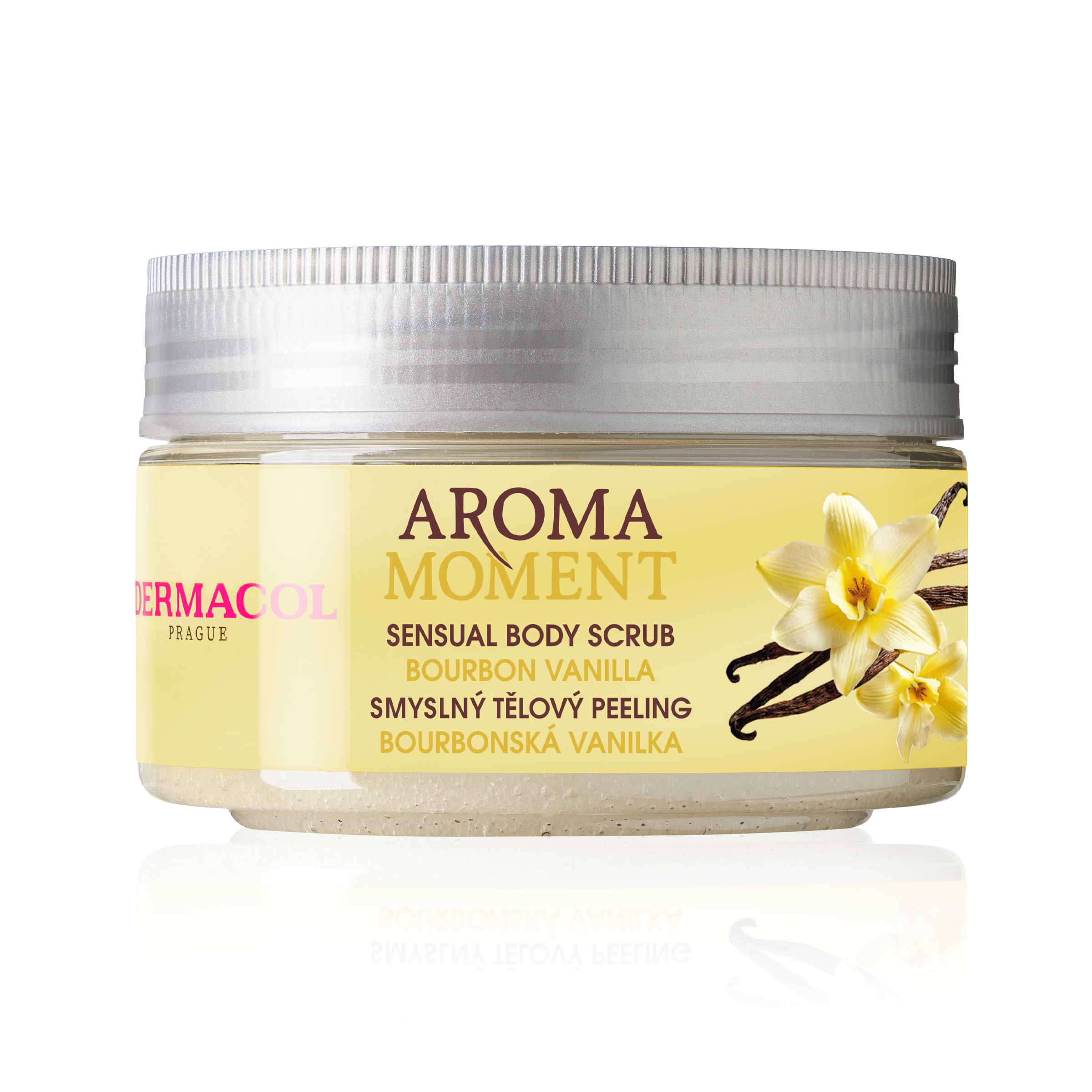 Dermacol Aroma Moment – peeling bourbonská vanilka 200 g