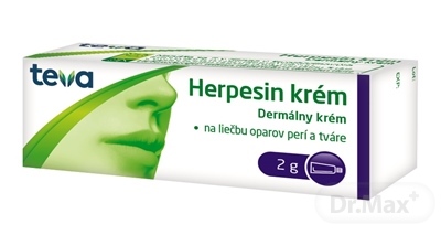 TEVA Herpesin 50 mg/g krém na opary – 2 g