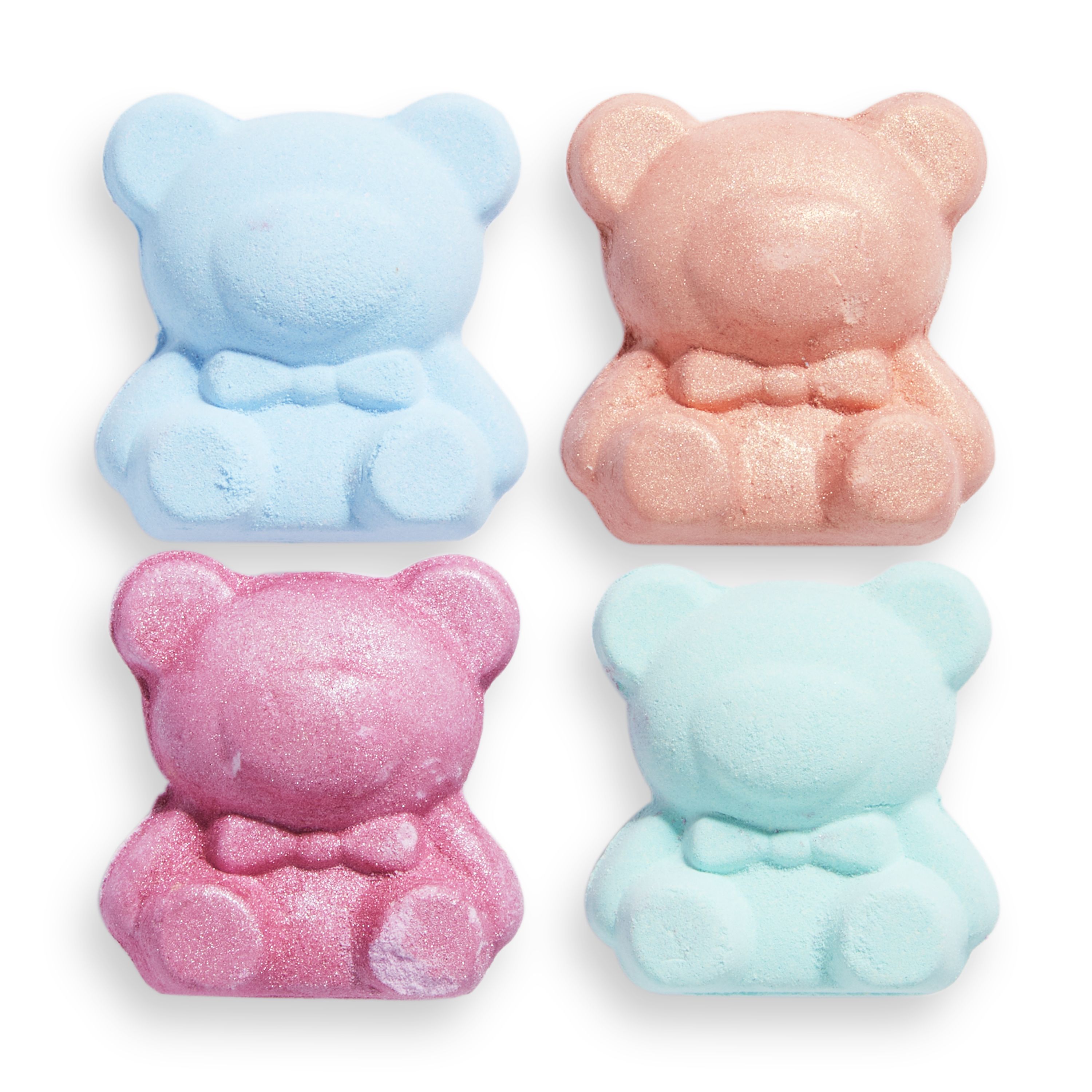 Revolution I♥Revolution Teddy Bear Fizzer Set kúpeľová bomba