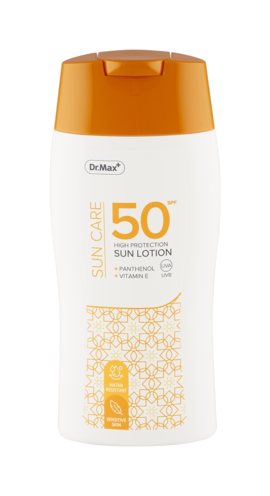 Dr. Max Mlieko na opaľovanie SPF 50 Dr. Max 200 ml