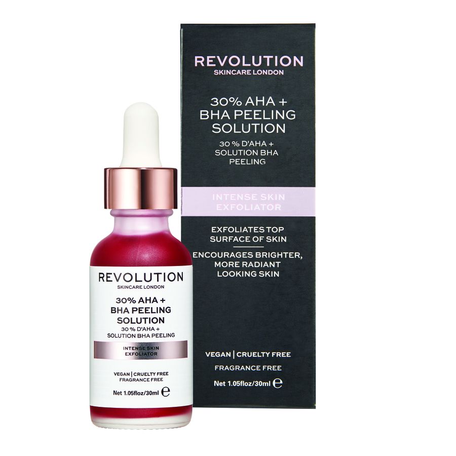 Revolution Revolution Skincare Intense Skin Exfoliator - 30% Aha + Bha Peeling Solution peeling