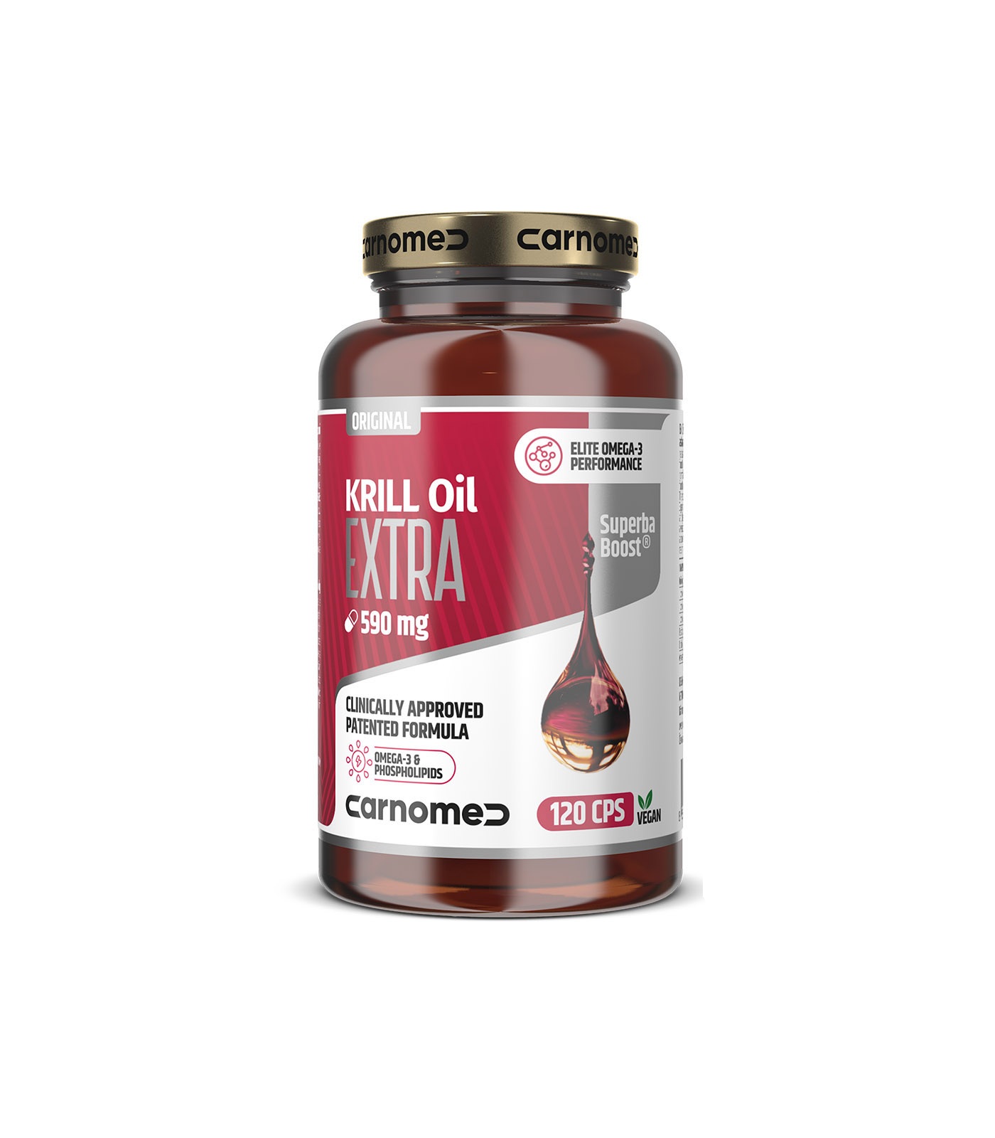 Carnomed Krill Oil Extra Superba Boost® 590 mg