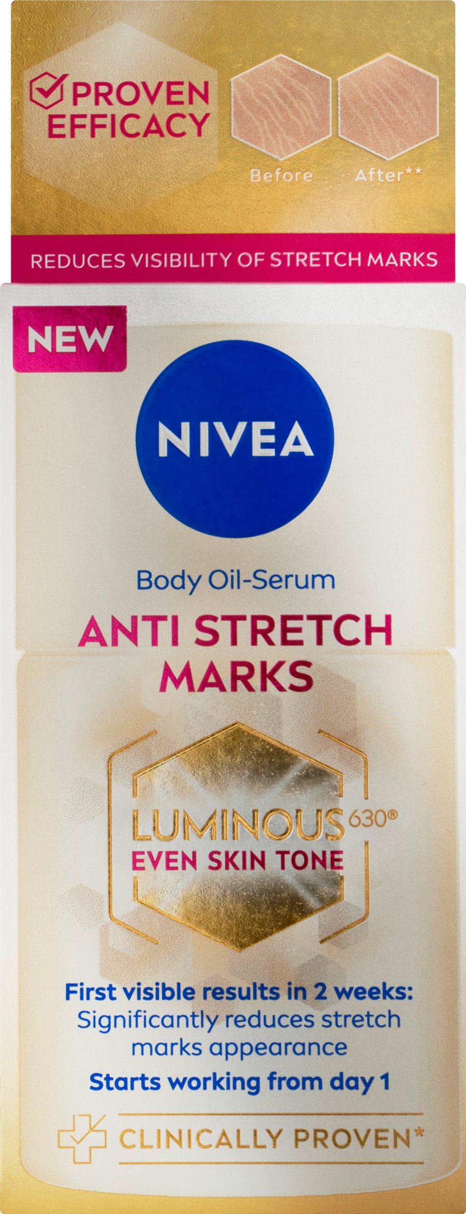 Nivea Nivea Telové olejové sérum Luminous630