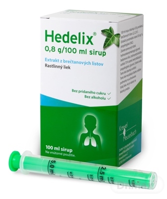 Hedelix Hedelix sirup na kašeľ a vykašliavanie – 100 ml