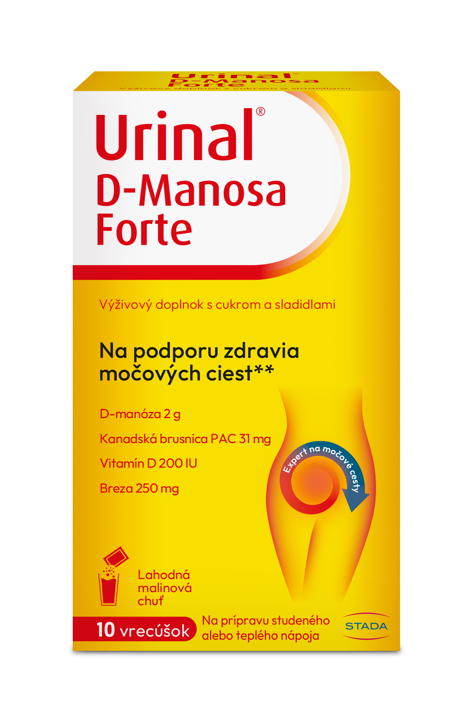 Urinal D-manosa Forte vrecúška
