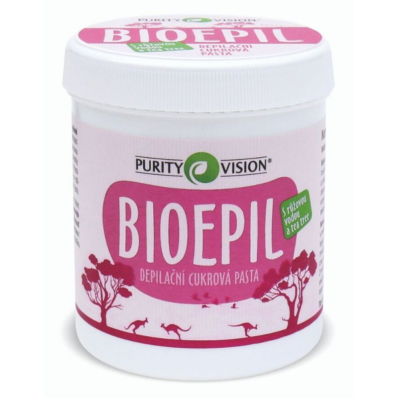 PURITY VISION Purity Vision Bioepil Depilačná Cukr Pasta 400g