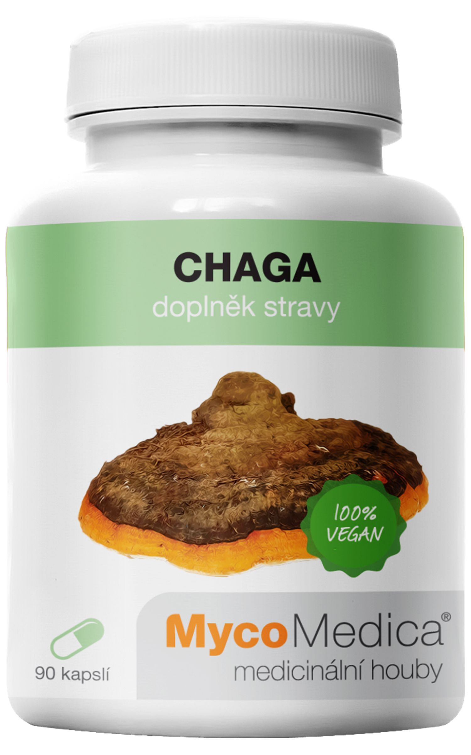 MycoMedica Mycomedica Chaga 30% Vegan 500mg 90cps