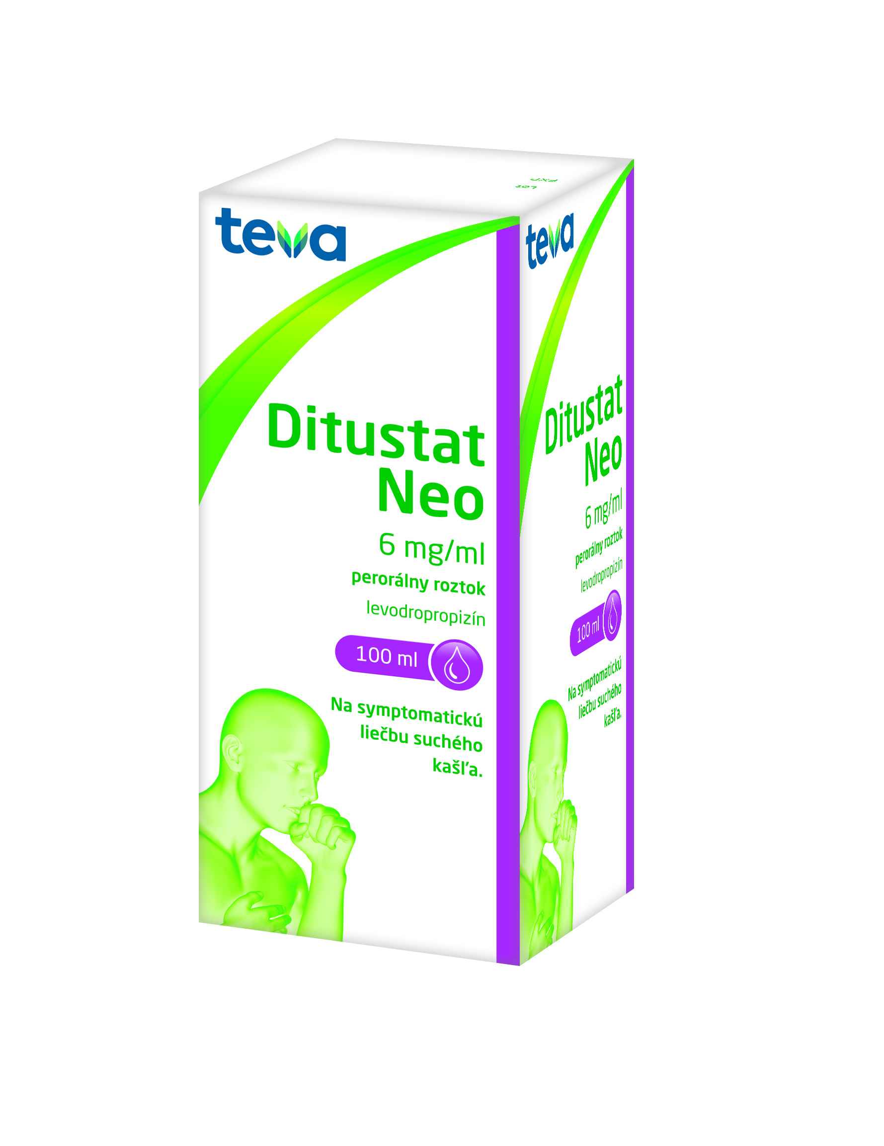 Ditustat Neo sirup na kašeľ – 100 ml