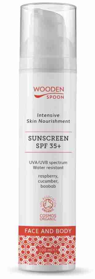 Wooden Spoon Wooden Spoon Opaľovacie mlieko na telo a tvár Spf 35+ 100 ml