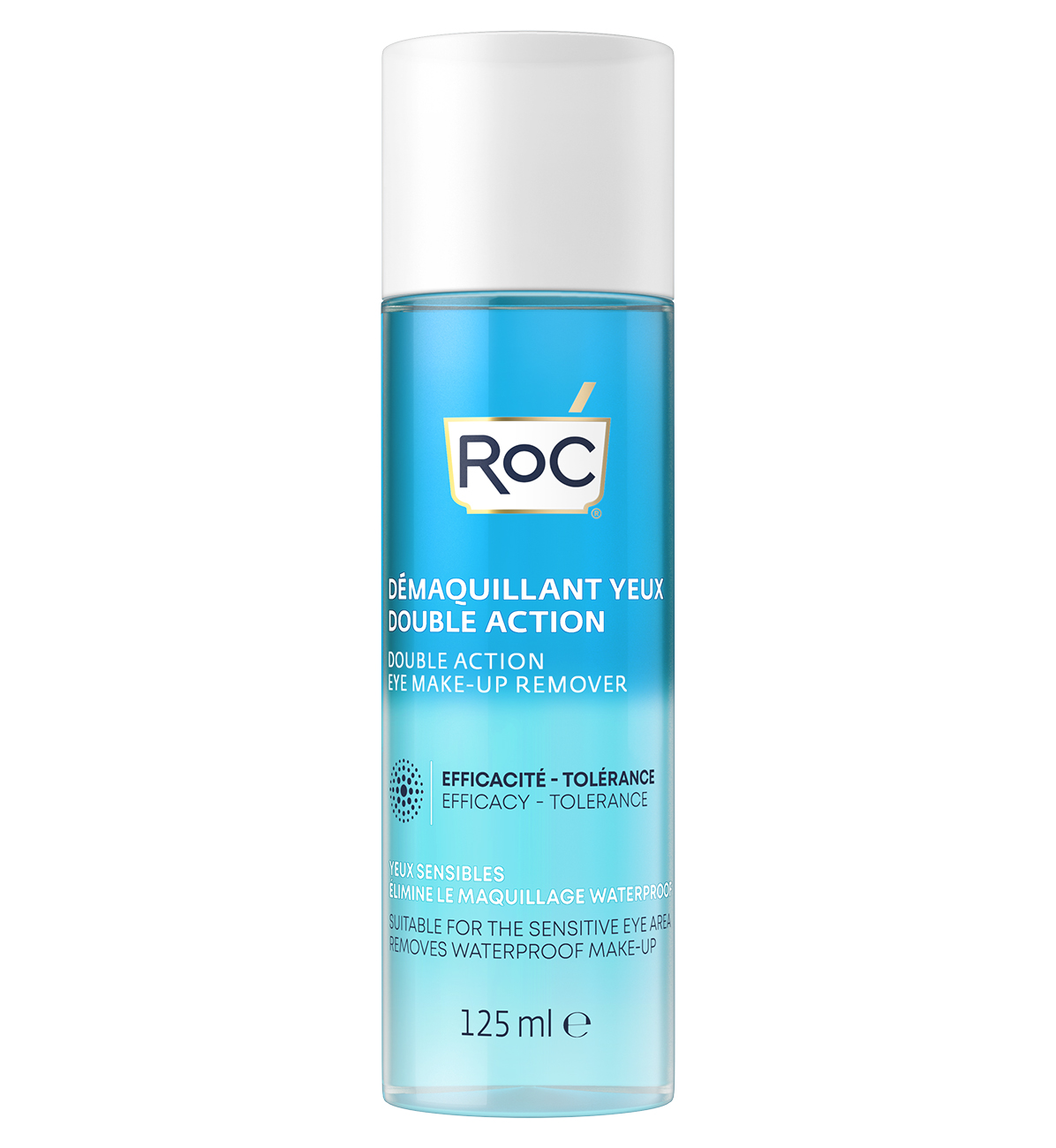 RoC RoC Double Action odličovač očného make-upu, 125 ml