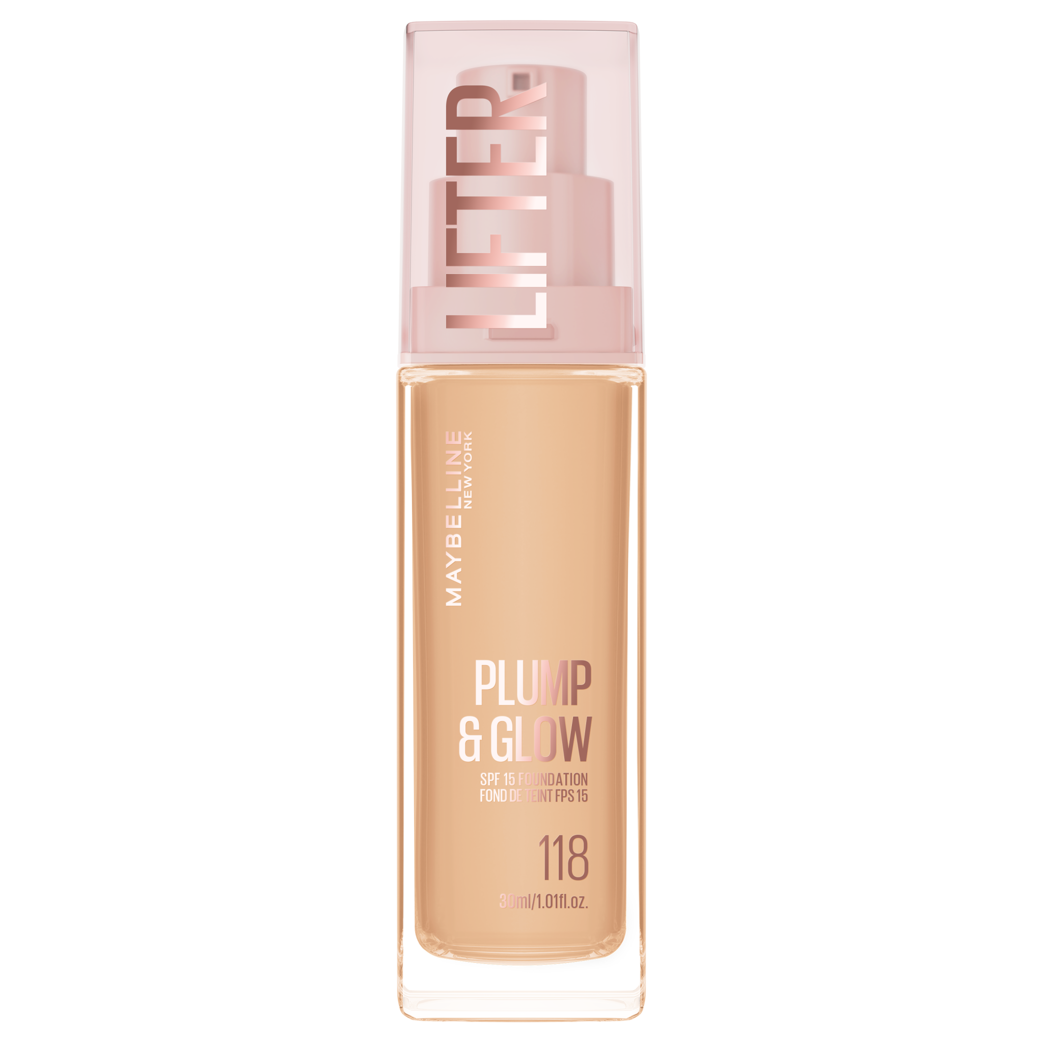 Maybelline Maybelline New York Lifter Foundation 118, Rozjasňujúci make-up