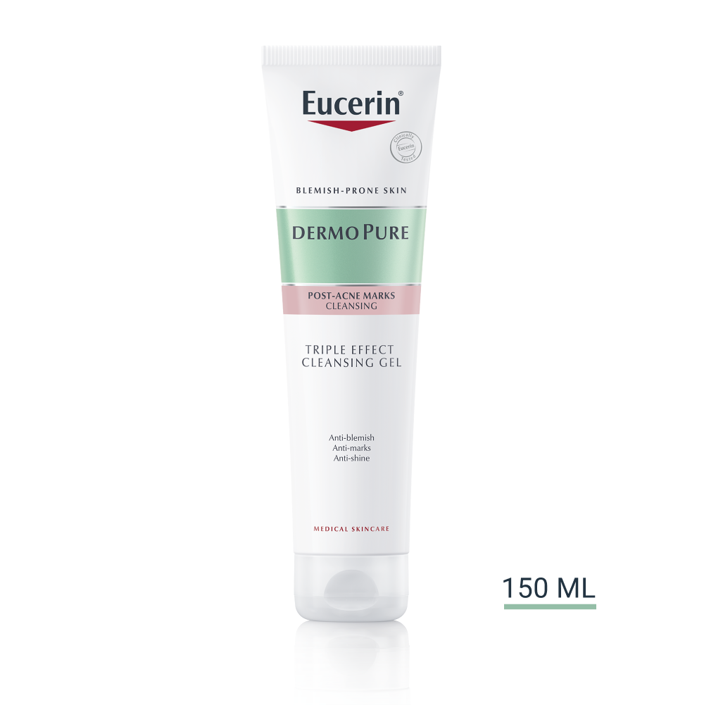 Eucerin Eucerin Dermopure Exfoliačný čistiaci gél s trojitým účinkom