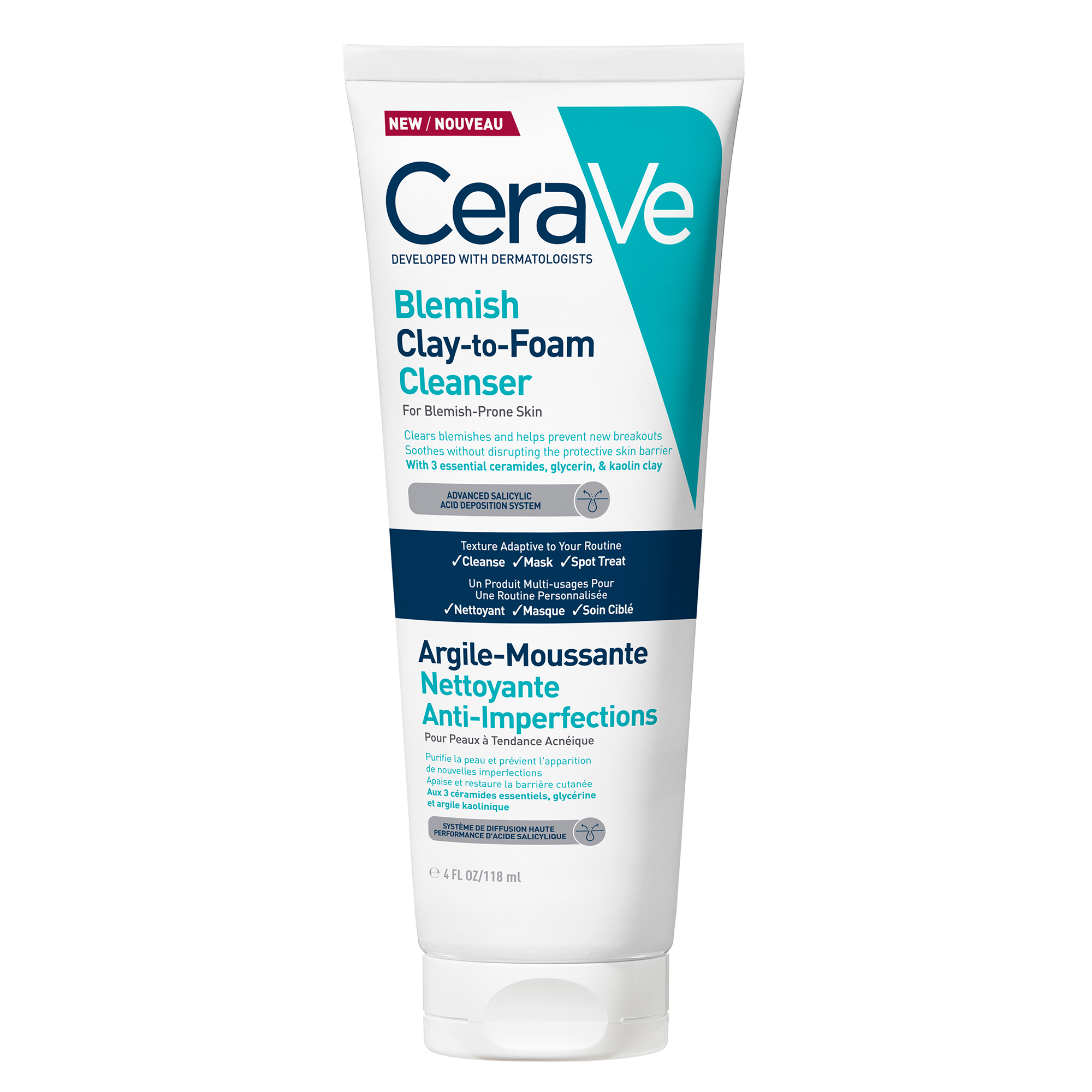 CeraVe Cerave Čistiaci Clay-to-Foam krém