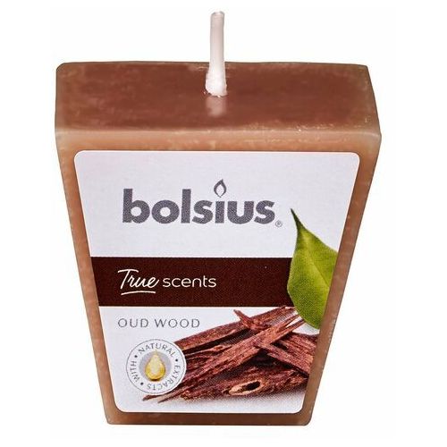 Bolsius Aromatic 2.0 Bolsius Aromatic 2.0 Votiv 48mm Oud wood, vonná sviečka