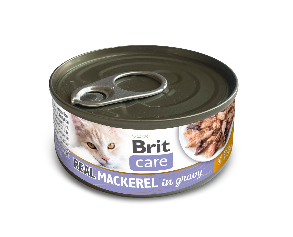 Brit Care Brit care cat pravá makrela v om. 80g a.u.v.