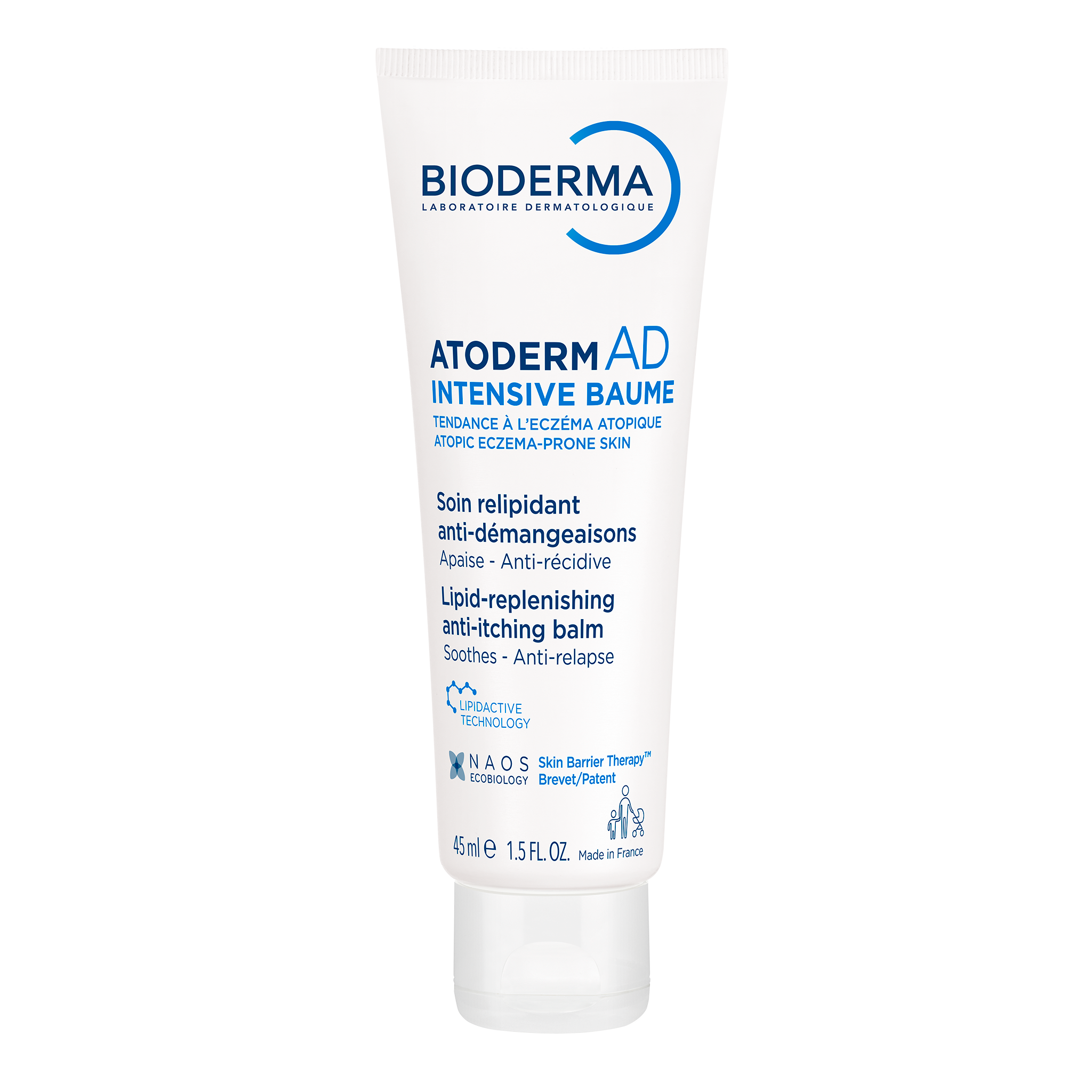 Bioderma Atoderm AD Intensive baume intenzivny upokojujúci telový balzam proti svrbeniu pre pokožku so sklonom k atopickému ekzému