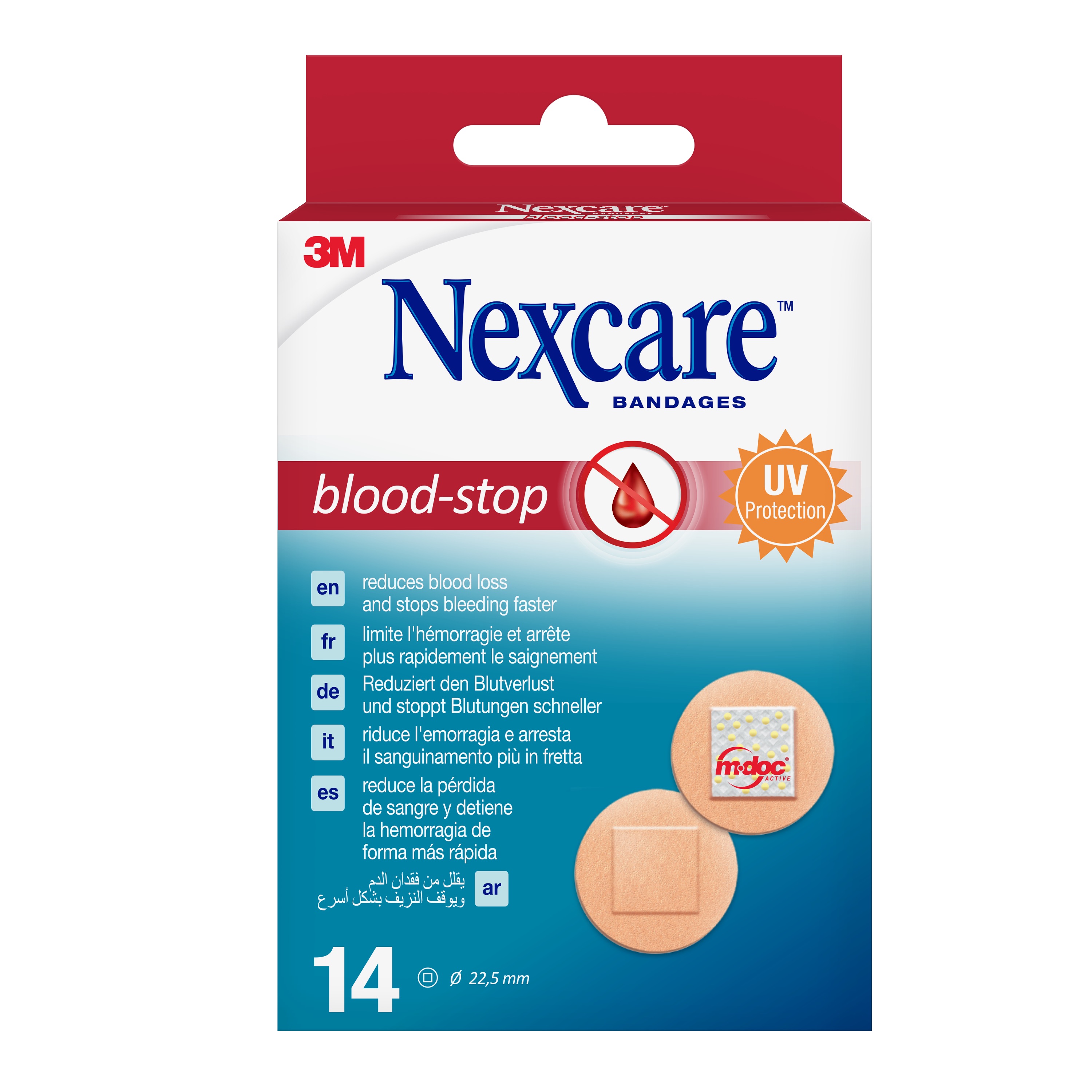 3M Nexcare Nexcare 3m blood-stop okrúhle náplasti 14ks