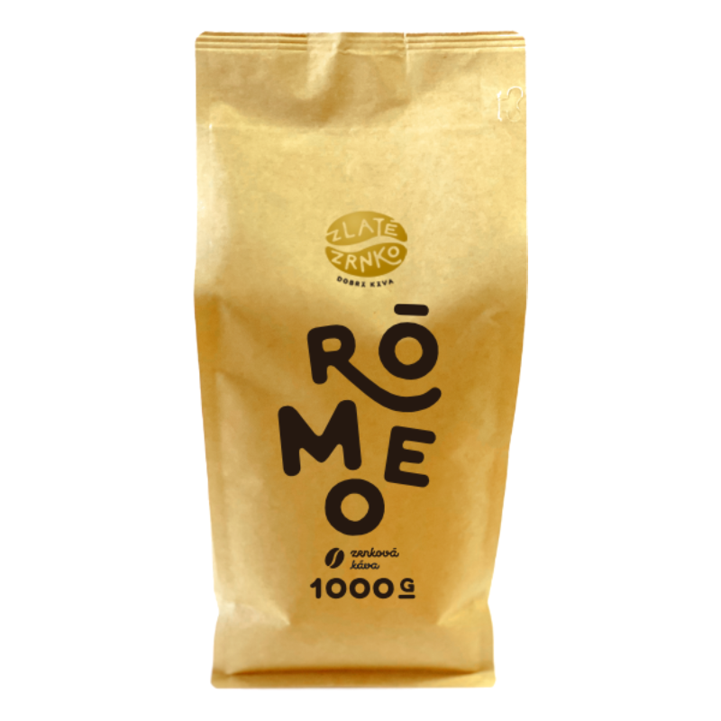 Zlaté Zrnko Káva Zlaté Zrnko – Rómeo 1000g zrnková