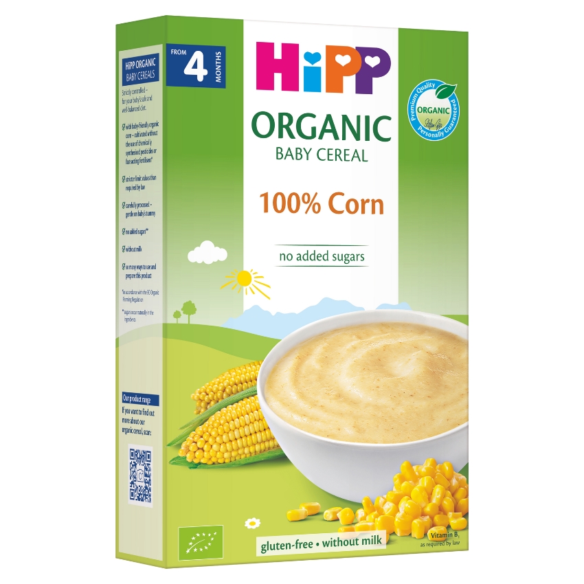 Hipp Hipp bio baby cereal obilná kaša kukuričná