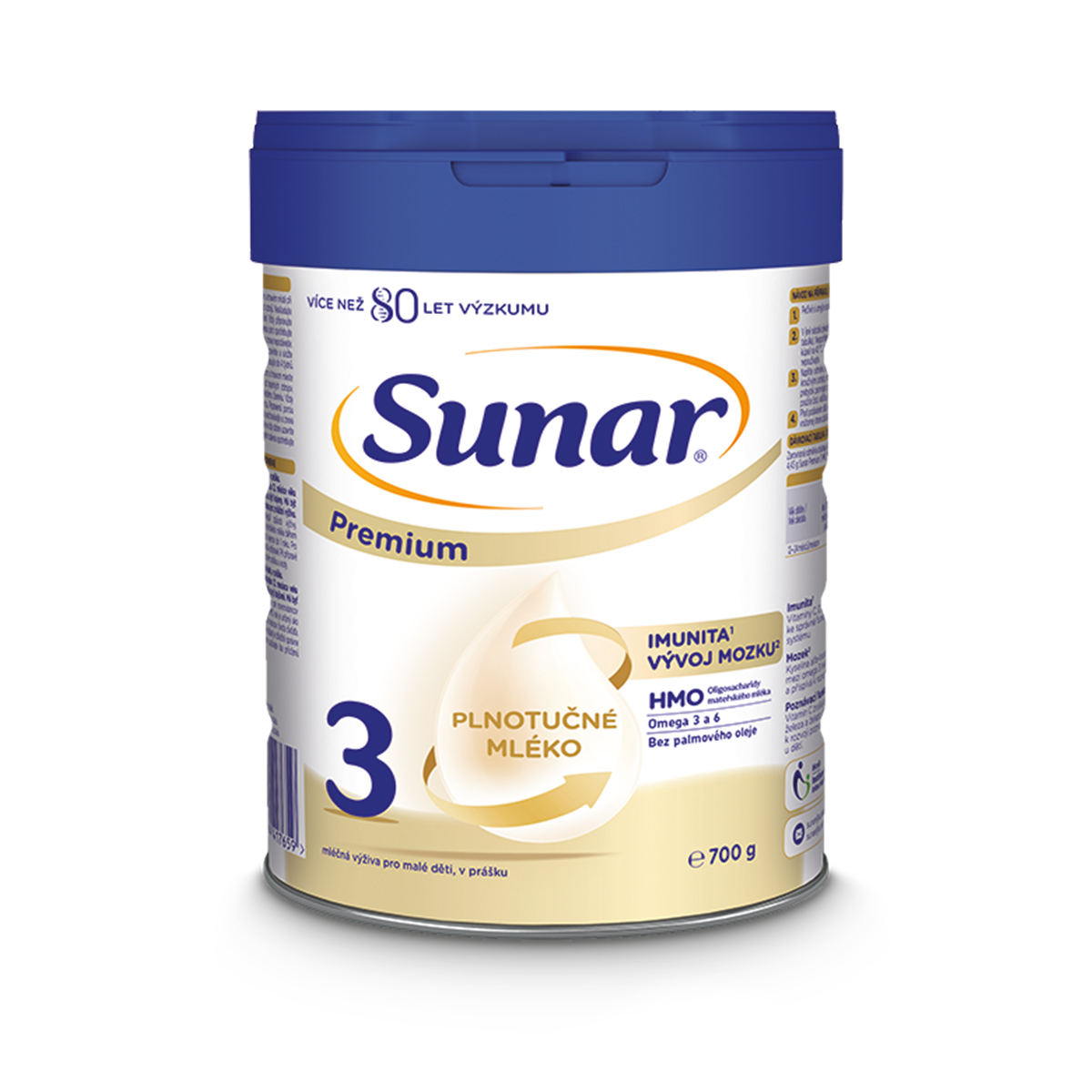 Sunar Sunar Premium 3, dojčenské mlieko od 12. mesiaca, 700 g