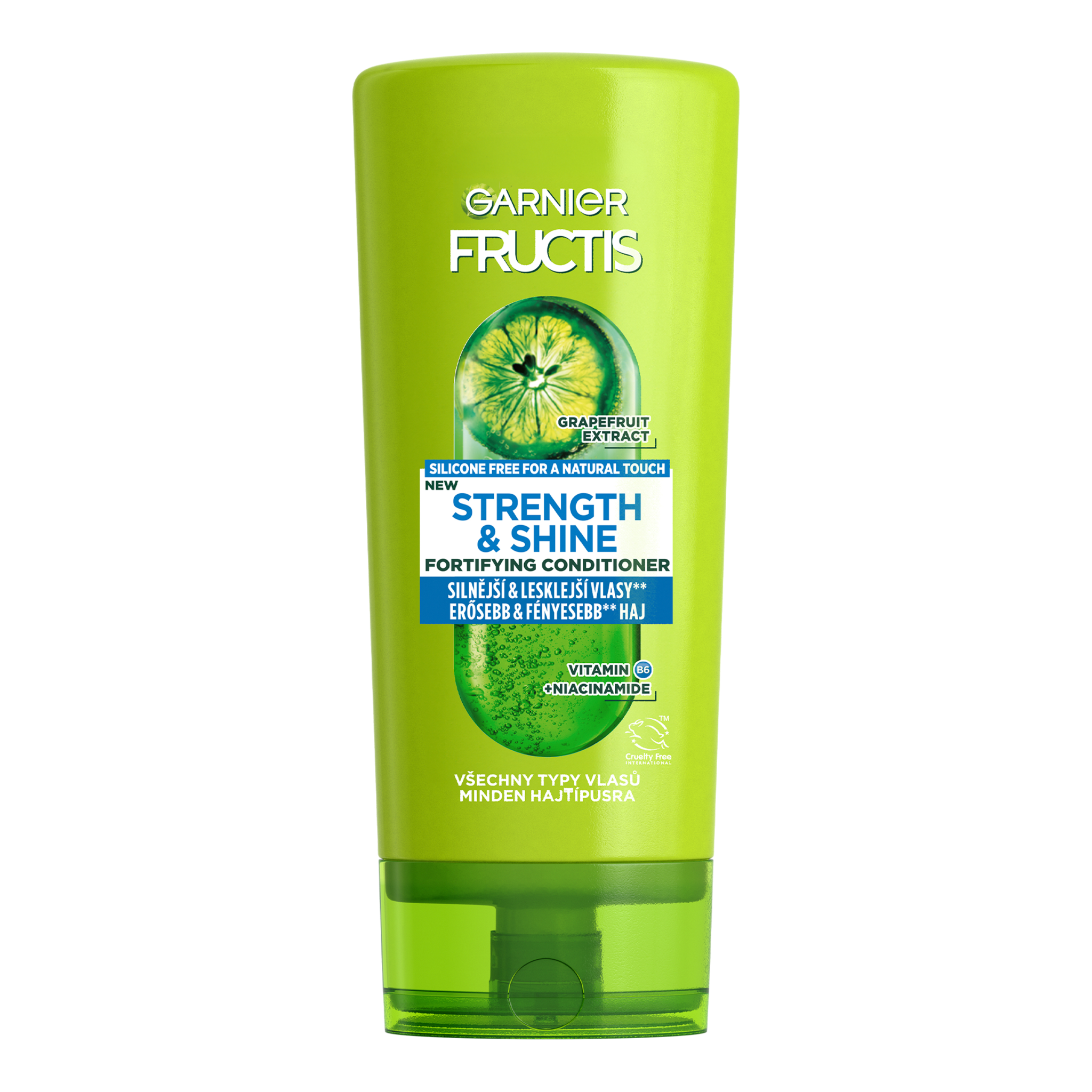 Garnier Garnier Fructis Strength & Shine Posilňujúci balzam pre všetky typy vlasov bez lesku a sily