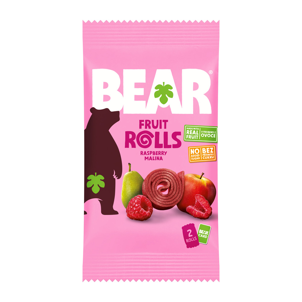 BEAR Yoyo Bear Malinové rolky