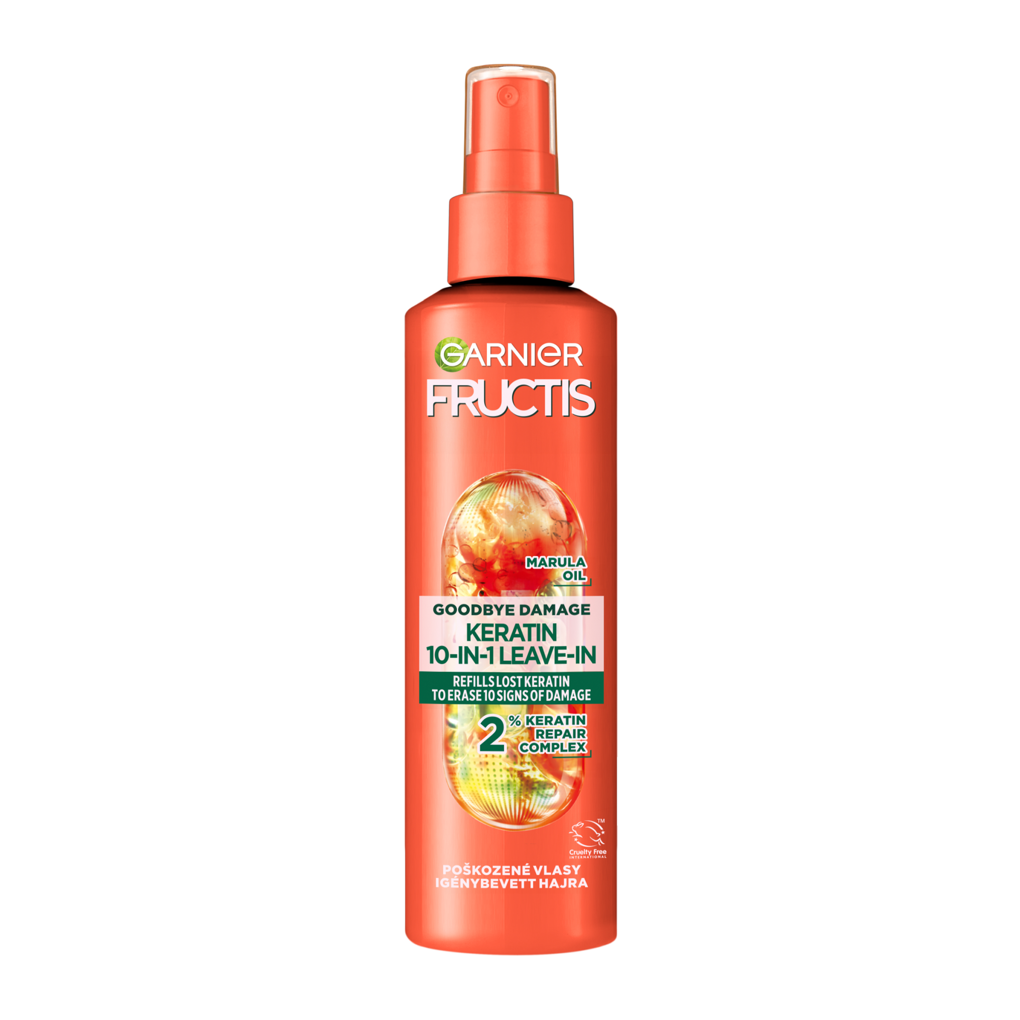 Garnier Garnier Fructis Goodbye Damage bezoplachový sprej 10 v 1 s keratínom