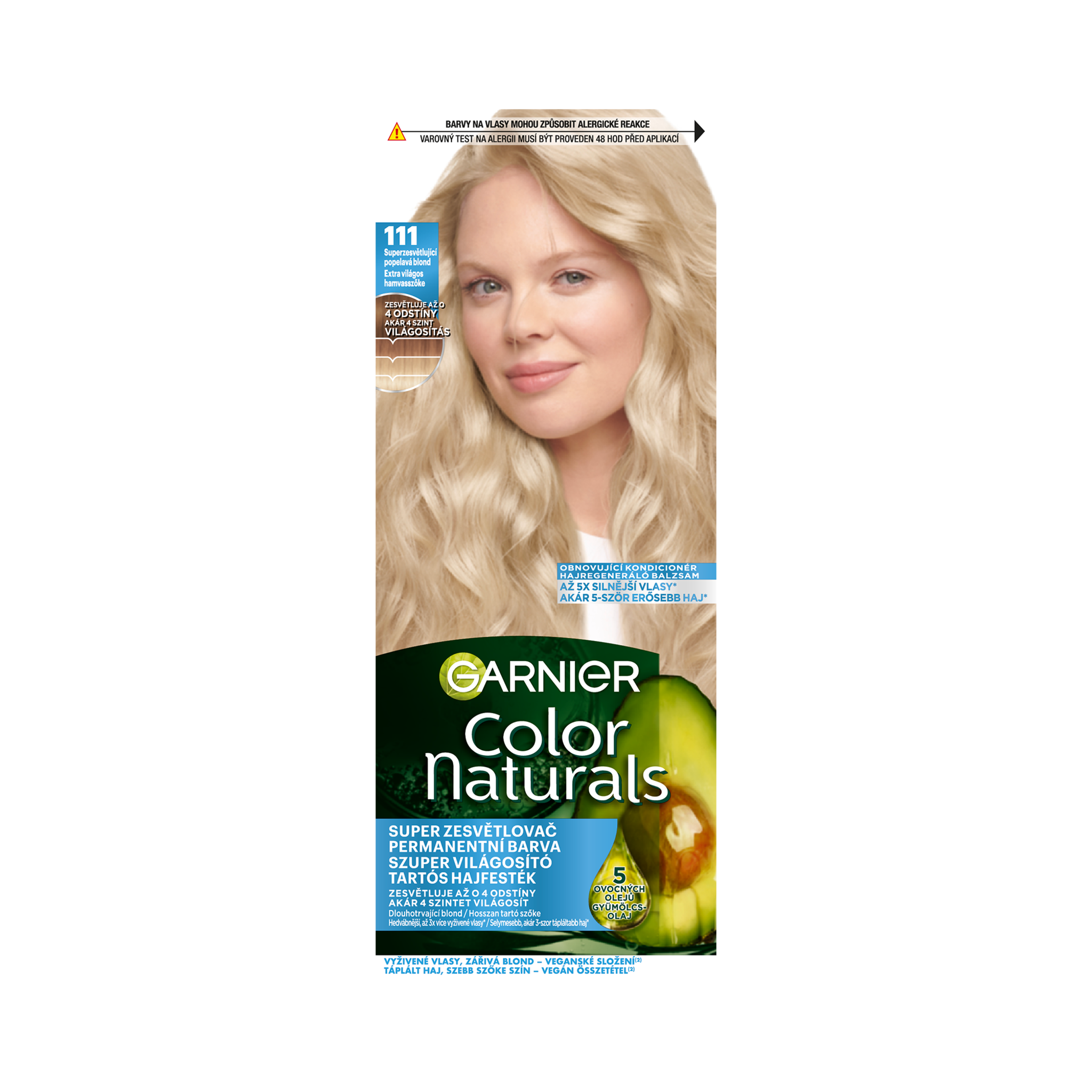 Garnier Garnier Color Naturals permanentná farba na vlasy 111 Superzosvetľujúca popolavá blond