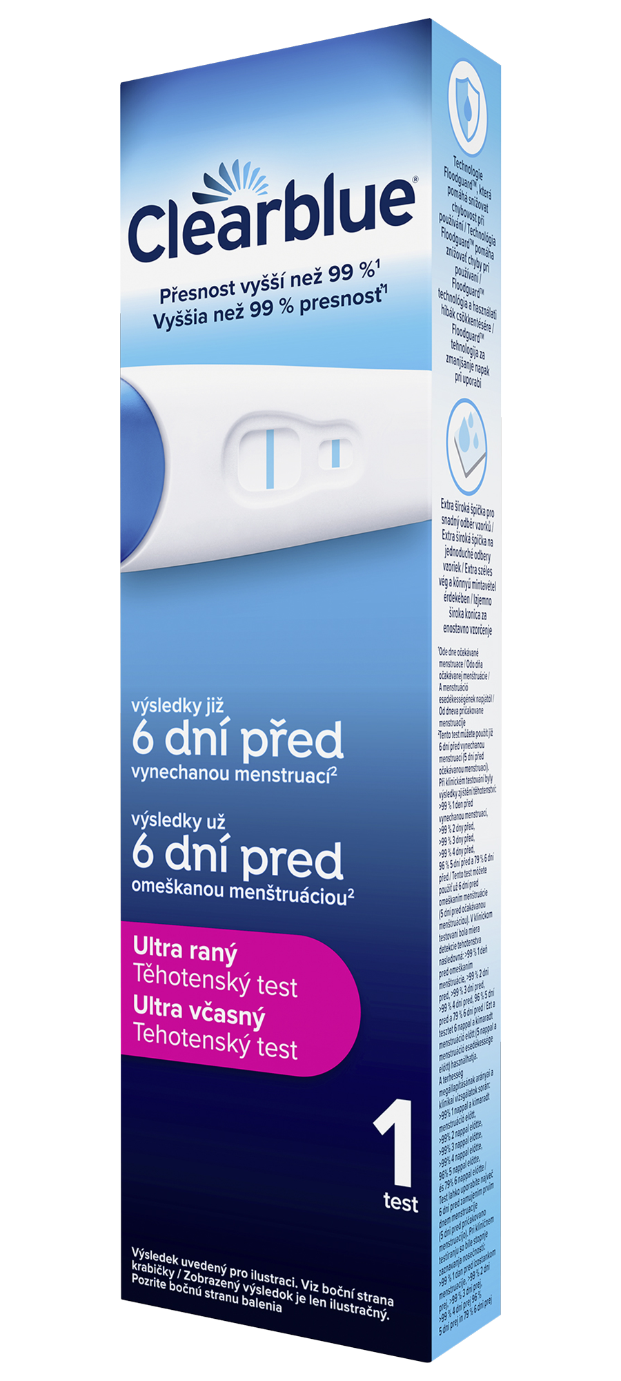 Clearblue Tehotenský test Clearblue Ultra včasný