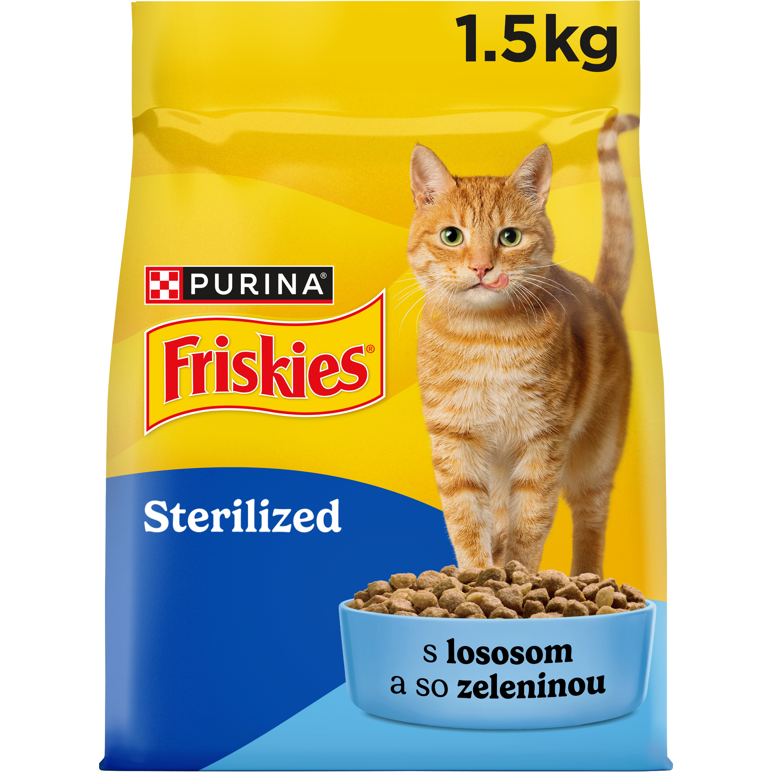 Friskies Friskies GM 1x1,5kg Sterilised losos